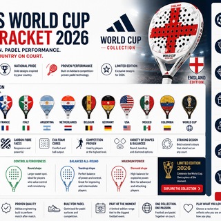 Adidas World Cup Padel Racket 2026