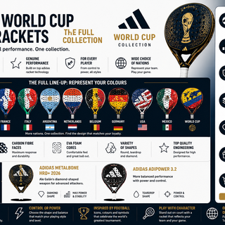 Adidas World Cup Padel Rackets: The Full Collection