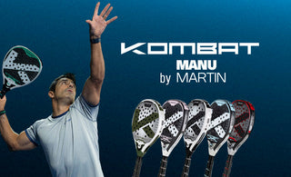Kombat pádel: la colección Vulcano de Manu Martín al completo