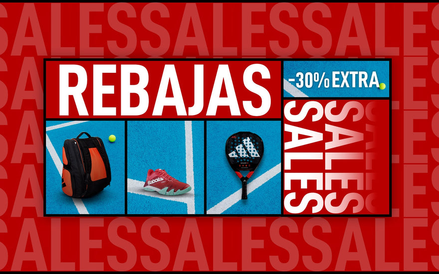 ¡Crea tu Pack de Rebajas 2025! Pala, paletero y zapatillas al mejor precio para dominar la pista