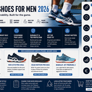 Padel Shoes for Men 2026