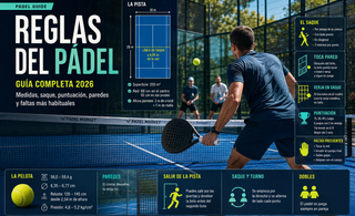 Reglas del Pádel 2026: el Reglamento Completo Explicado