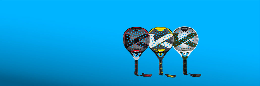 Palas de padel marca Kombat