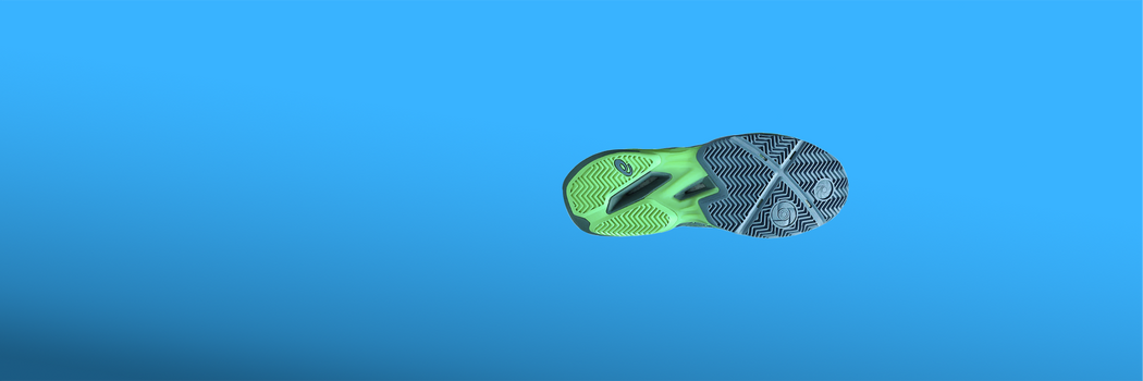 zapatillas padel con suela espiga o clay