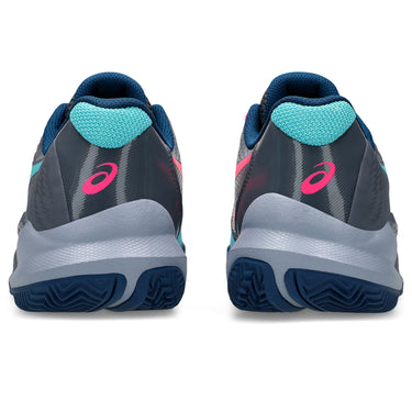 ASICS GEL CHALLENGER 14 Padel Gris/Energy Aqua SS25 (Zapatillas)