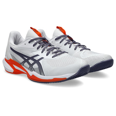 ASICS SOLUTION SOLUTION SPEED FF 3 Clay Branco/Cinza SS25 (Tênis)