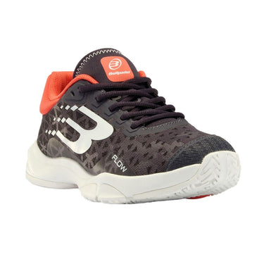 BULLPADEL FLOW 24I Gris Oscuro/Naranja Mujer ALEJANDRA SALAZAR (Zapatillas)
