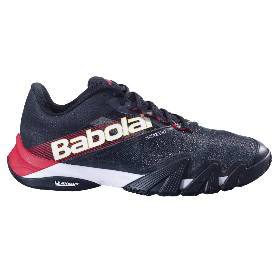 BABOLAT JET PREMURA 2 Men Negro/Rojo SS25 (Zapatillas)