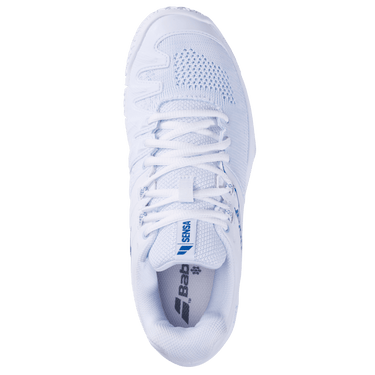 BABOLAT SENSA WOMEN Blanco/Azul SS25 (Zapatillas)