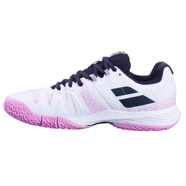 BABOLAT SENSA WOMEN Blanco/Rosa SS25 (Zapatillas)