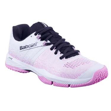 BABOLAT SENSA WOMEN Blanco/Rosa SS25 (Zapatillas)