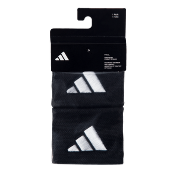 Muñequeras Adidas S Negro/Blanco X2 ALE GALAN