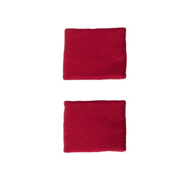 Muñequeras Adidas S Rojo/Gris X2