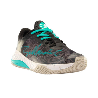 BULLPADEL IONIC W 24V Negro / Azul Turquesa (Zapatillas)