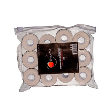 Bolsa Overgrips SHOCKOUT Perforados Blanco 12 Uds