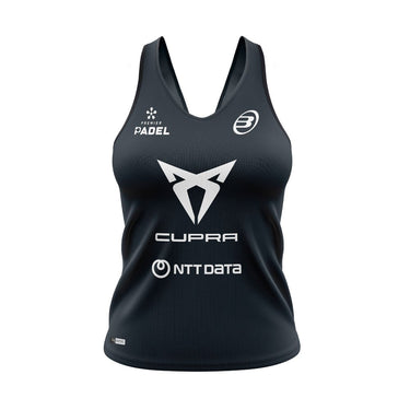 BULLPADEL BRETE Negra DELFI BREA SS24 (Camiseta Oficial)