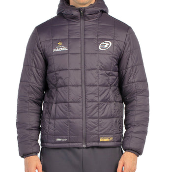Anorak hombre Bullpadel Bases negro Premier Padel #Color_Negro