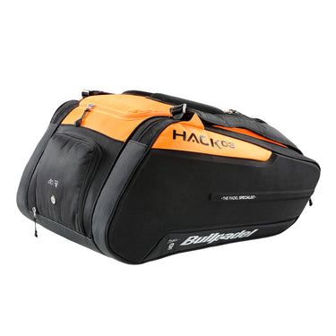BULLPADEL BPP-24012 HACK 2024 Arancione/Nero PAQUITO NAVARRO (Borsa porta racchette)