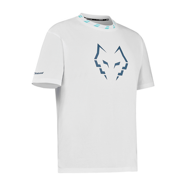 BABOLAT OVERSIZE Cotton Tee JUAN LEBRON Men White SS27 (Camiseta)