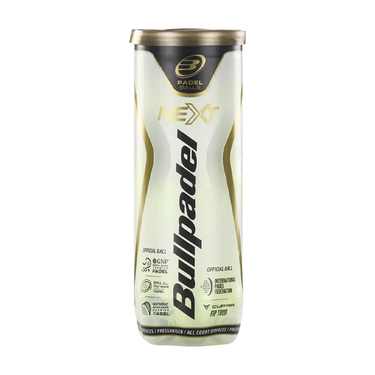 Bullpadel FIP Next can of 3 padel balls
