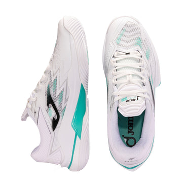 JOMA SLAM MEN 2402 Blanco/Azul Fluor (Zapatillas)