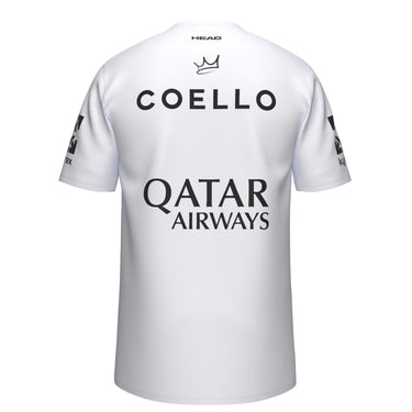 HEAD ARTURO COELLO White FW25 (Camiseta Oficial)