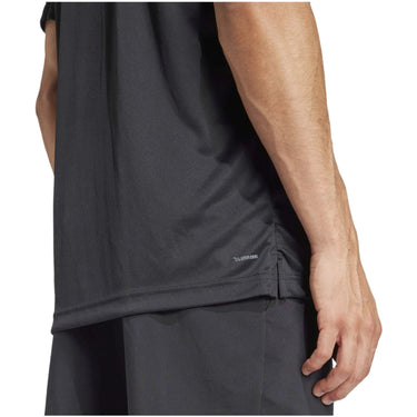 Camiseta Adidas Club 3STR negra Ale Galán #Color_Negro
