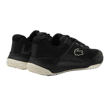LACOSTE POWER SERVE Black/Off White FW25 (Tênis)