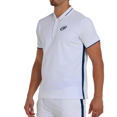 BULLPADEL LEIRO 25V Blanco Hombre (Polo)