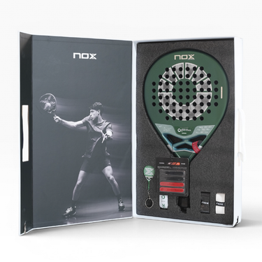 Pack NOX AT10 GENIUS 18K Alum Riyadh Edition AGUSTIN TAPIA 2026 (Raquete)