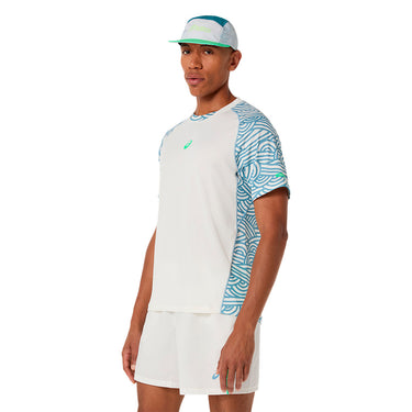 ASICS PADEL COURT ALL OVERT PRINT SS TOP SS26 (Maglietta)