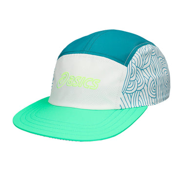 Boné ASICS PADEL 5 PANEL CAP Verde