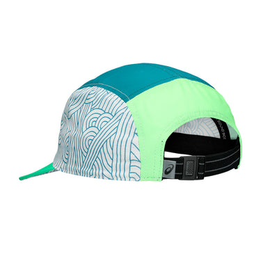 Boné ASICS PADEL 5 PANEL CAP Verde