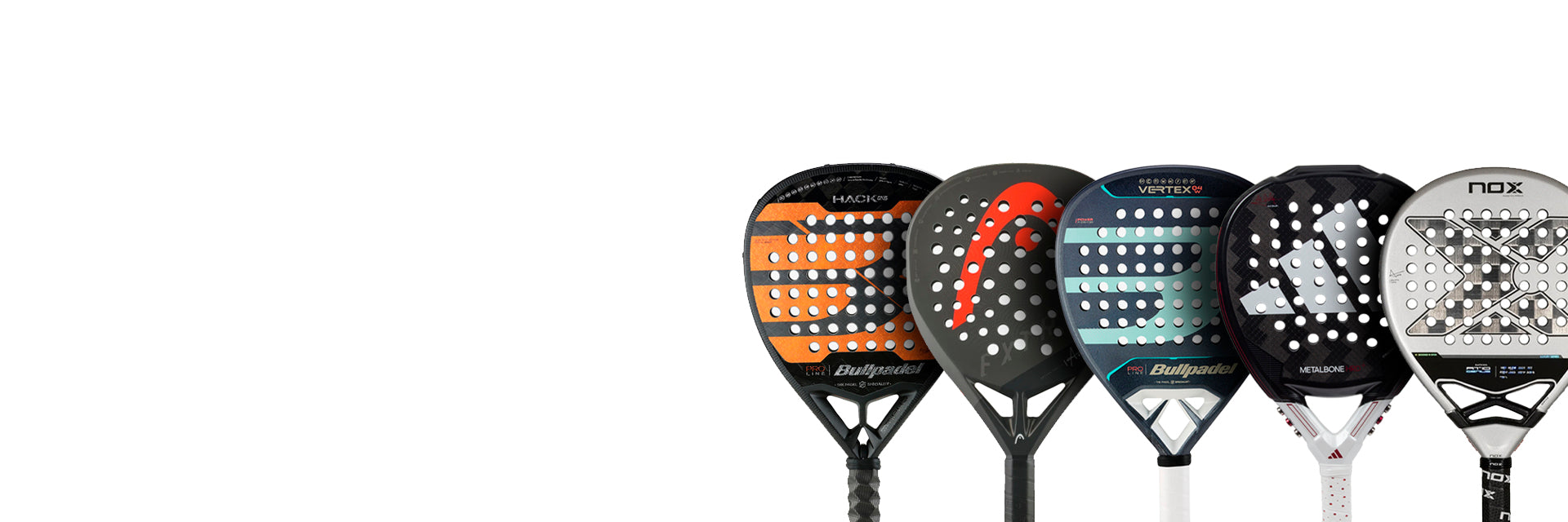 Padel rackets collection