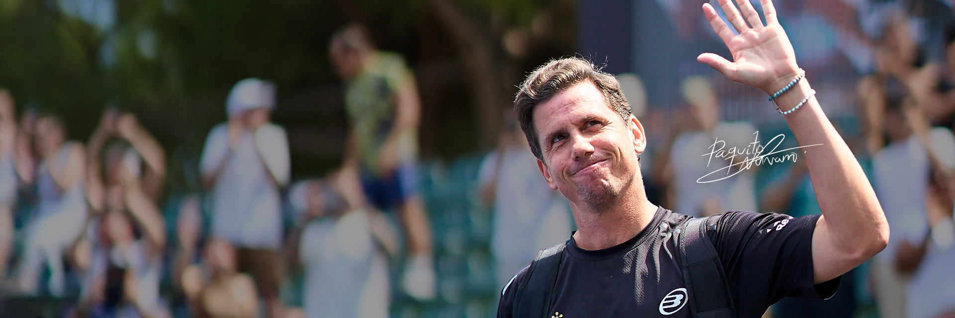 Paquito Navarro padel player