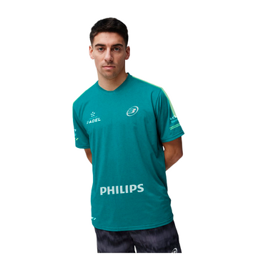 BULLPADEL MONTSE Bleu SS26 DI NENNO (T-Shirt officiel)