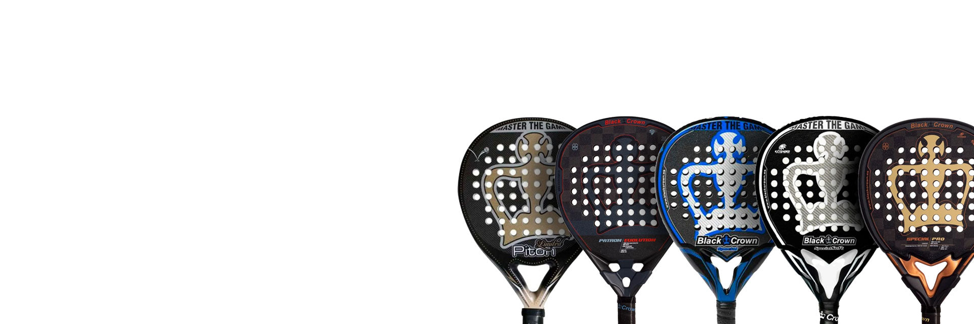 BlackCrown padel racket image