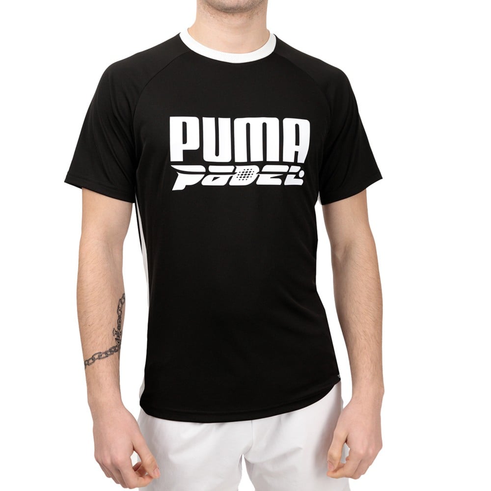 Maglietta Puma Teamliga Padel Logo Uomo