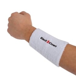BLACK CROWN Long Wristband at only 6,00 € in Padel Market