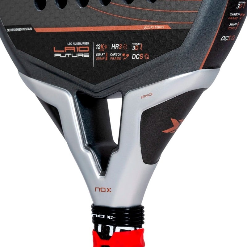 NOX LA10 Future 2024 by LEO AUGSBURGER (Racket) at only 244,95 € in Padel Market