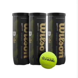 PACK OF 3 CANS OF 3 WILSON PREMIER PADEL SPEED BALLS (9 BALLS) at only 23,70 € in Padel Market