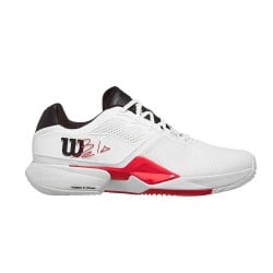 WILSON BELA PRO Poppy White & Red FERNANDO BELASTEGUIN (Shoes) at only 129,00 € in Padel Market
