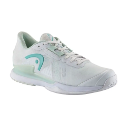 HEAD SPRINT PRO 3.5 CLAY WHITE/LIGHT BLUE WOMEN'S SHOES at only 64,95 € in Padel Market