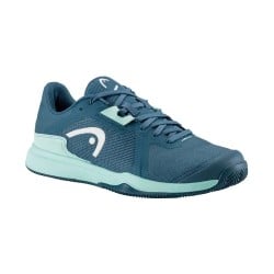 HEAD SPRINT TEAM 3.5 CLAY BSTE AQUA / LIGHT BLUE FOR WOMEN SHOES at only 59,95 € in Padel Market