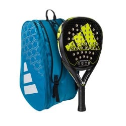 Pack ADIDAS ADIPOWER Team 2023 Racket + ADIDAS CONTROL 3.2 Blue Racket bag