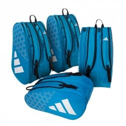 ADIDAS CONTROL 3.2 BLUE RACKET BAG PACK X4 at only 99,95 € in Padel Market