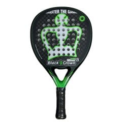 Svart CROWN PITON ATTACK 12K (Racket) för endast 89,95 € i Padel Market