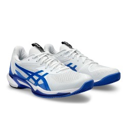 ASICS SOLUTION Speed FF 3 Clay Vit/Blå (Skor) för endast 109,95 € i Padel Market