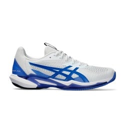 ASICS SOLUTION Speed FF 3 Clay White/Blue (Shoes) at only 109,95 € in Padel Market