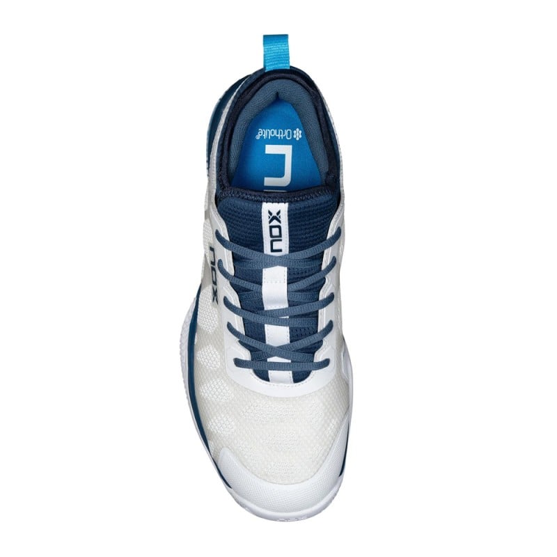 NOX NERBO White/Blue 2024 (Shoes) at only 125,95 € in Padel Market